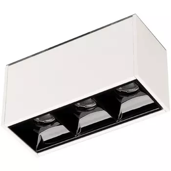 Трековый светильник магнитный светодиодный MAG-LASER-45-L84-3W Day4000 (WH, 15 deg, 24V) (Arlight, IP20 Металл) 027621