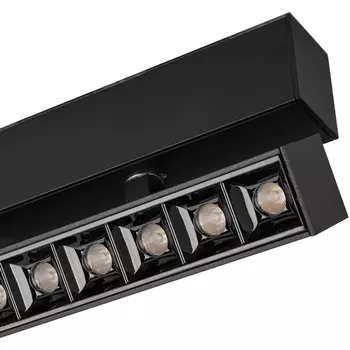 Трековый светильник магнитный светодиодный MAG-LASER-FOLD-45-S160-6W Warm3000 (BK, 15 deg, 24V) (Arlight, IP20 Металл) 026970