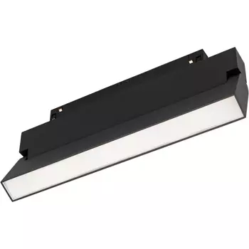 Трековый светильник светодиодный MAG-ORIENT-FLAT-FOLD-S230-12W Warm3000 (BK, 80 deg, 48V DALI) (Arlight, IP20 Металл, 3 года) 034663