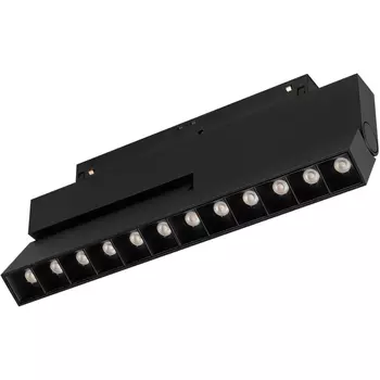 Трековый светильник светодиодный MAG-ORIENT-LASER-FOLD-S230-12W Warm3000 (BK, 30 deg, 48V, DALI) (Arlight, IP20 Металл, 3 года) 034642(1)