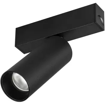 Трековый светильник магнитный светодиодный MAG-SPOT-25-R90-9W Warm3000 (BK, 30 deg, 24V) (Arlight, IP20 Металл) 033677
