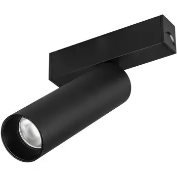 Трековый светильник магнитный светодиодный MAG-SPOT-25-R120-12W Day4000 (BK, 30 deg, 24V) (Arlight, IP20 Металл) 033241