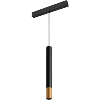 Трековый светильник магнитный светодиодный MAG-SPOT-HANG-25-R30-5W Warm3000 (BK-GD, 45deg, 24V) (Arlight, IP20 Металл) 034244