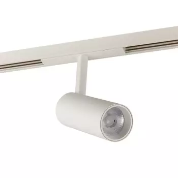 Трековый светильник 48V светодиодный магнитный AM Group MAGNET CYLINDER MAGNET AM429 CX-B11-10W-3000K WH