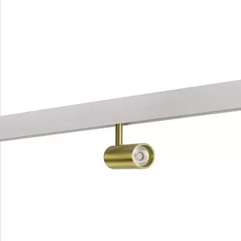 Трековый светильник 48V светодиодный магнитный AM Group MAGNET CYLINDER MAGNET AM429 CX-B11-10W-4000K Copper