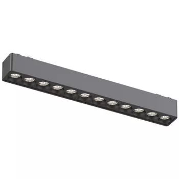 Трековый светильник светодиодный магнитный LED 12W 48V с переключателем цветовой температуры Aployt Magnetic track 48 APL.0100.01.12