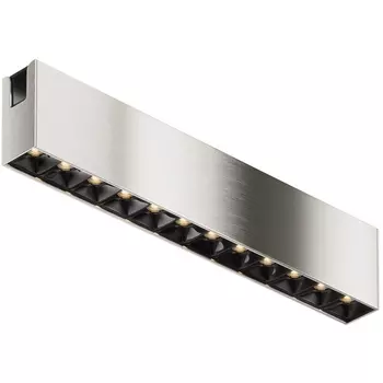 Трековый светильник светодиодный, магнитный модульный 12W 24V Maytoni Points TR150-1-12W3K-M-PT