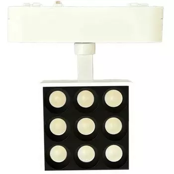 Трековый светильник светодиодный низковольтный 9W 40V Wertmark WTH WTH.O14.007.30.09