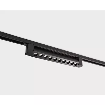 Трековый светильник светодиодный однофазный 20W 220V Italline IT08-8031 black 3000K
