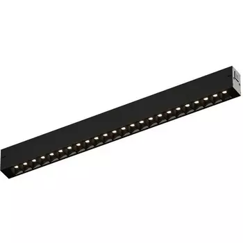 Трековый светильник светодиодный однофазный 220V 18W Denkirs Simple Grill DK8202-BK