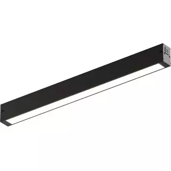 Трековый светильник светодиодный однофазный 220V 18W Denkirs Simple Linear DK8204-BK