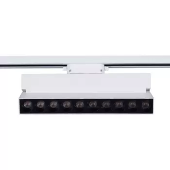 Трековый светильник светодиодный 220V однофазный Reluce 06187-9.3-001QY LED20W WT