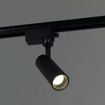 Трековый светильник светодиодный 220V однофазный Reluce 06612-9.3-001QY LED12W BK