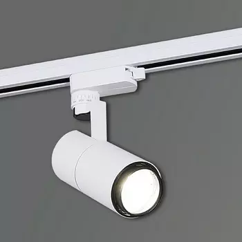 Трековый однофазный светильник светодиодный 220V Reluce 06712-9.3-001QY LED12W WT