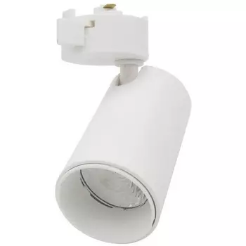 Трековый светильник однофазный 220V светодиодный ULB-Q276 8W/4000К Volpe WHITE