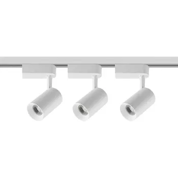 Трековый светильник однофазный 220V светодиодный ULB-Q291 8W/4200К/K SET31 Volpe WHITE