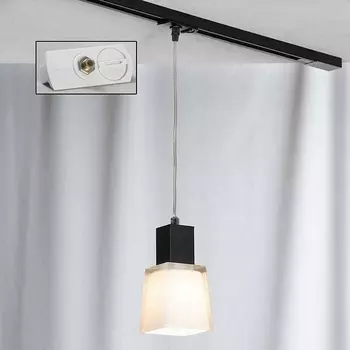 Трековый светильник однофазный 220V Lights Lussole Lente LSC-2506-01-TAW