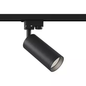 Трековый светильник 220V Focus Unity GU10 50Вт (однофазный) Maytoni Technical TR004-1-GU10-B
