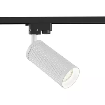 Трековый светильник 220V Focus Design Unity GU10 50Вт (однофазный) Maytoni Technical TR011-1-GU10-W