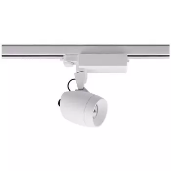 Трековый светильник LED трехфазный 220V 15W Donolux Pluton DL18433/11WW-Track R White