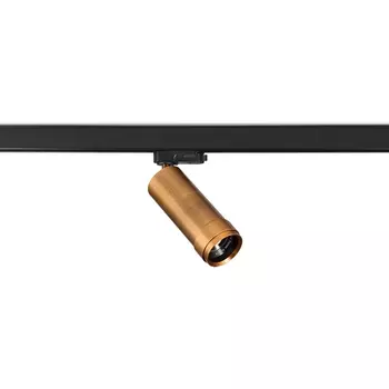 Трековый светильник LED трехфазный 220V 20W Donolux Rollo Zoom DL18895R15W1Z Bronze Track