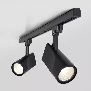 Трековый светильник трехфазный 220V cветодиодный Черный 32W 3300K (LTB15) Elektrostandard LTB15