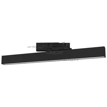 Трековый светильник трехфазный 220V LGD-FLAT-4TR-S605-25W Day4000 (BK, deg, 230V) (IP20 Металл) Arlight 033697