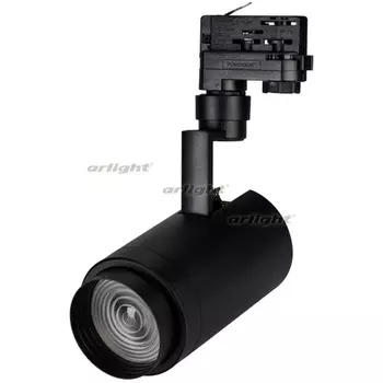 Трековый светильник трехфазный 220V LGD-ZEUS-TRUECOLOR-4TR-R88-20W Day4000 CRI98 (BK, 20-60 deg, 230V) (IP20 Металл) 031425 (Arlight)