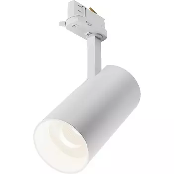 Трековый светильник трехфазный 30W 220V Maytoni Technical Focus Led TR197-3-30WCCT-M-W