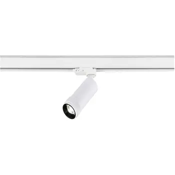 Трековый светильник трехфазный ST Luce Zoom ST691.536.10 белый LED 1*10W 3000K 900Lm 220V