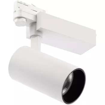 Трековый светильник LED трехфазный 220V узкий 4000K белый Б0049754 ЭРА SТR-30-36-40K-W30