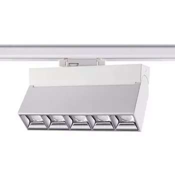 Трековый светильник трехфазный светодиодный 220V IP33 Novotech Eos 358667