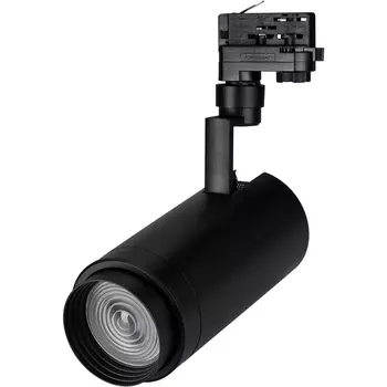 Трековый светильник трехфазный светодиодный LGD-ZEUS-4TR-R100-30W Warm SP3000-Fruit (BK, 20-60 deg, 230V) (Arlight, IP20 Металл) 032455