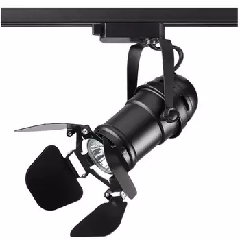 Светильник трековый однофазный трехжильный IP20 50W 220V NT19 черный Novotech Ufo 370408