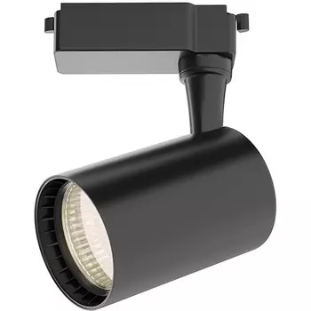 Трековый светильник 220V Vuoro Unity 3000K 10Вт 60° LED (однофазный) Maytoni Technical TR003-1-10W3K-W-B