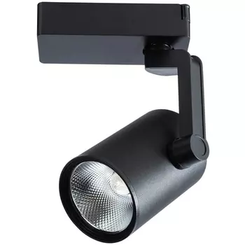 Трековый светильник однофазный 220V светодиодный Arte Lamp TRACCIA A2320PL-1BK