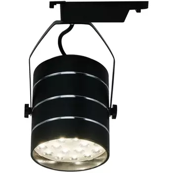 Трековый светильник однофазный 220V светодиодный Artelamp Cinto A2718PL-1BK