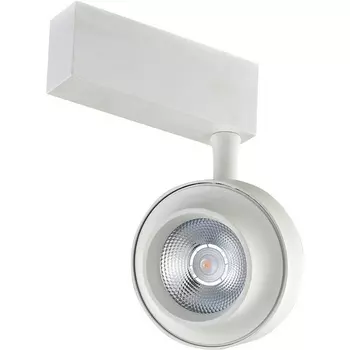 Трековый светодиодный светильник для магнитного шинопровода, 15W 24V Donolux Occhio DL18784WW15WM