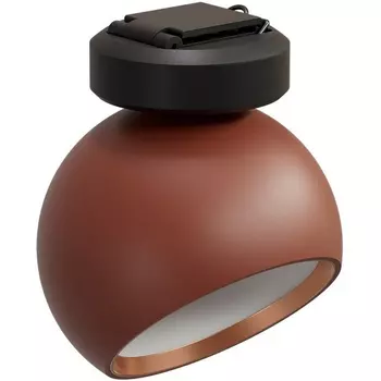 Трековый ременной светодиодный светильник Kink Light Сатори 6427,06 терракотовый Led 9W