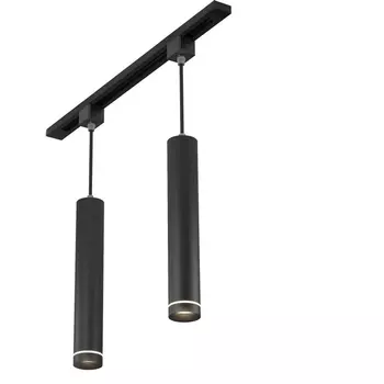 Трековый светильник однофазный 220V светодиодный черный 9W 4200K Elektrostandard Topper LTB40