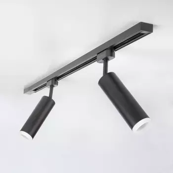Трековый светильник однофазный 220V светодиодный Черный 10W 4200K (LTB28) Elektrostandard Holly LTB28