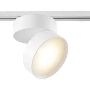 Трековый светильник 220V Onda Unity 3000K 18Вт 120° LED (однофазный) Maytoni Technical TR007-1-18W3K-W