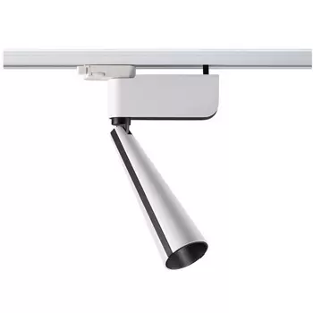 Светильник трековый однофазный трехжильный IP20 3000К 23W 220-240V NT18 082 белый/черный Novotech Zeus 357863