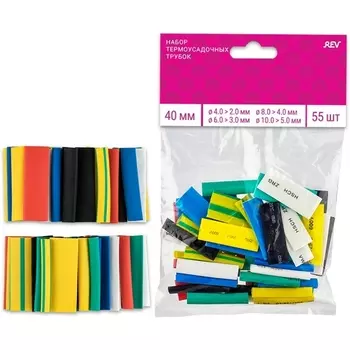 Трубки термоусадочные 55 шт. duwi 08301 6 Duwi