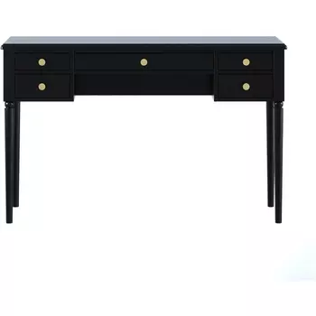 Туалетный столик Blues ОГОГО Обстановочка! (ЛДСП,МДФ/Черный) арт.924642