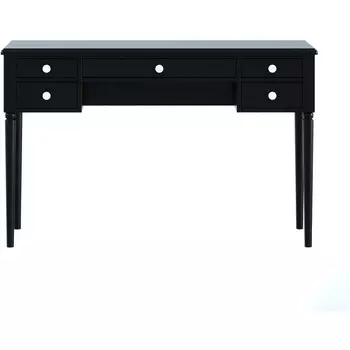 Туалетный столик Blues ОГОГО Обстановочка! (ЛДСП,МДФ/Черный) арт.924612