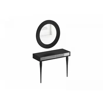 Туалетный столик с зеркалом Cloud ОГОГО 333148 (черный) ОГОГО Обстановочка!