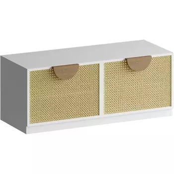 Тумба Bionica ОГОГО Обстановочка! (ЛДСП/Серый,Светло-коричневый) арт.889966