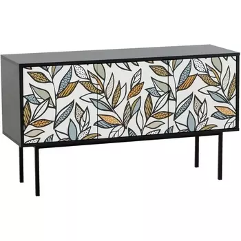 Тумба малая Boho Color ОГОГО (арт.599512), (ЛДСП/Черный) ОГОГО Обстановочка!