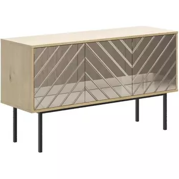 Тумба малая Boho ОГОГО (арт.571783), (ЛДСП/Дуб Корбридж,Бронзовый) ОГОГО Обстановочка!